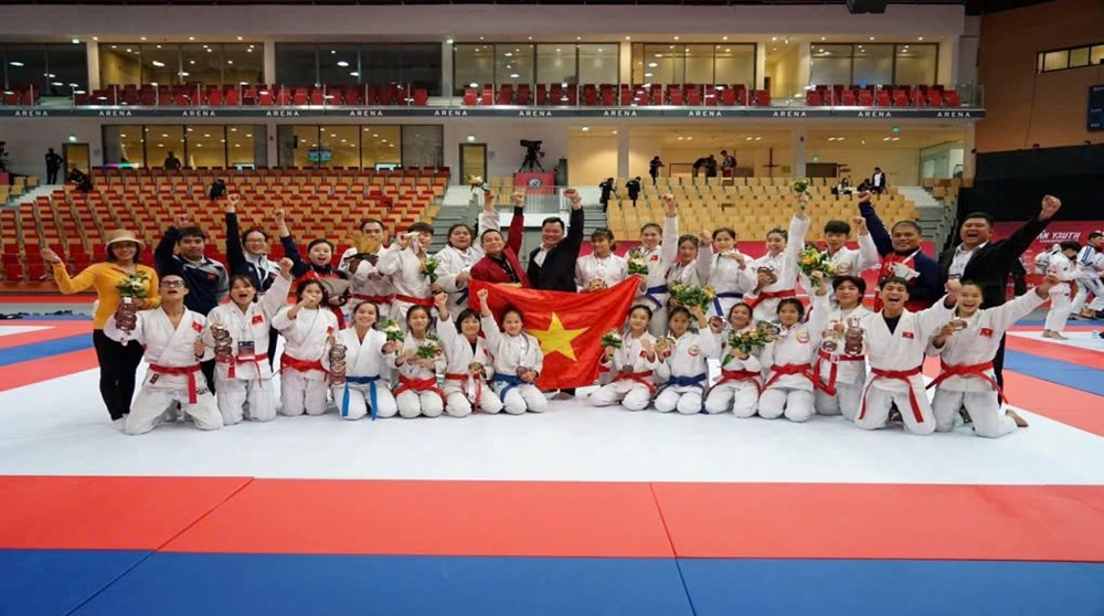 14 đoàn tham gia giải vô địch bãi biển JuJitsu quốc gia năm 2024 - ảnh 1