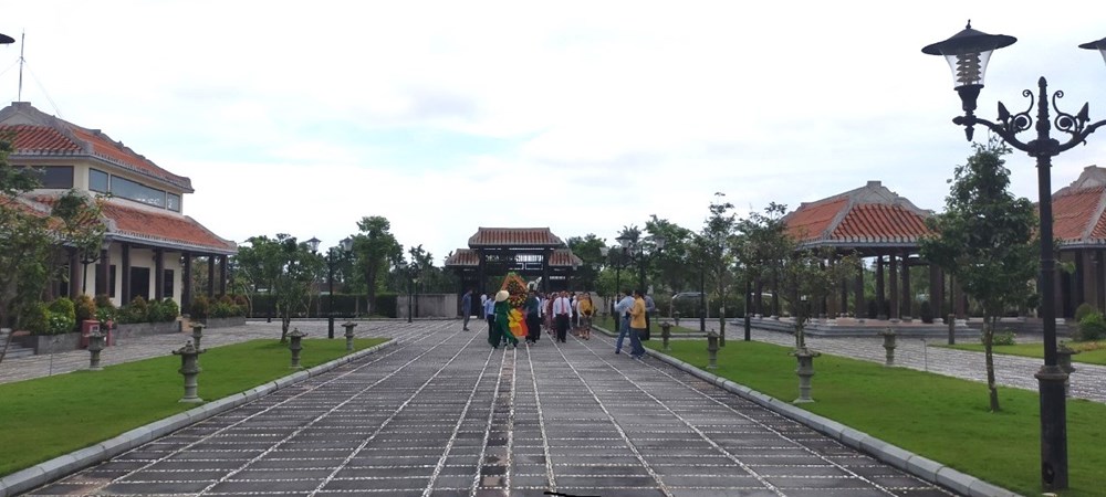 Khẩn trương tu bổ Khu lưu niệm Chủ tịch Hội đồng Nhà nước Võ Chí Công - ảnh 1