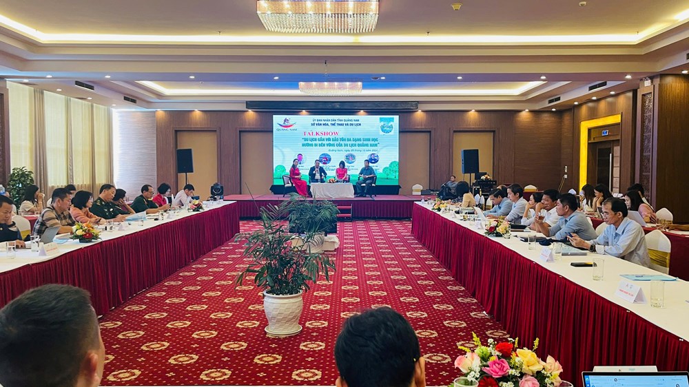 Hội thảo phát triển du lịch gắn với bảo tồn đa dạng sinh học - ảnh 1