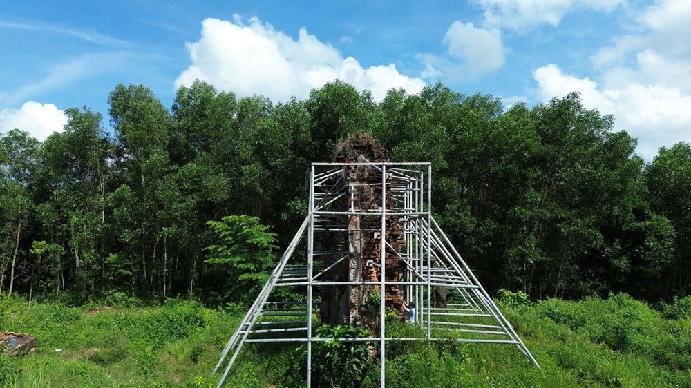Hiện trạng hoang phế tại di tích Phật viện Đồng Dương - ảnh 3