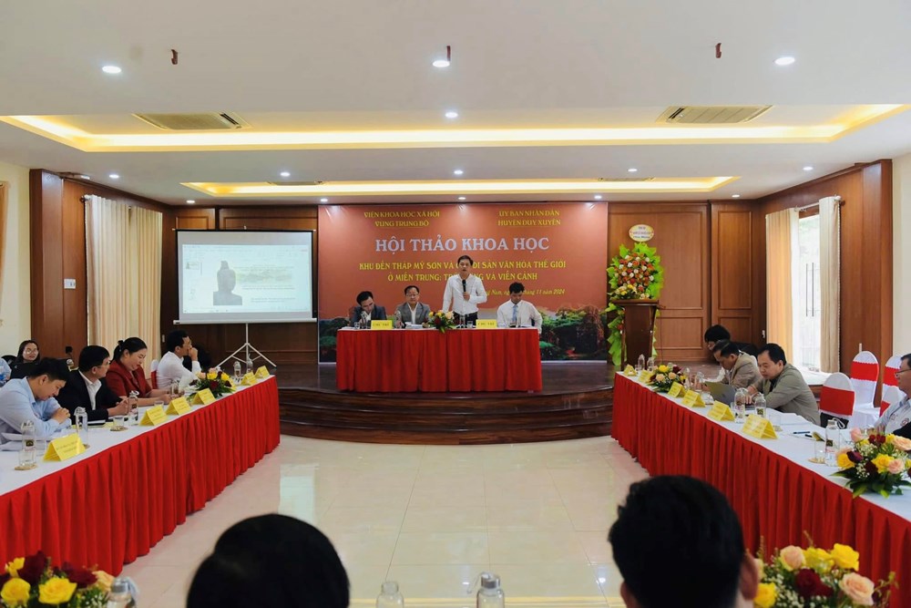 Hội thảo về Khu đền tháp Mỹ Sơn và các Di sản văn hóa Thế giới miền Trung - ảnh 1