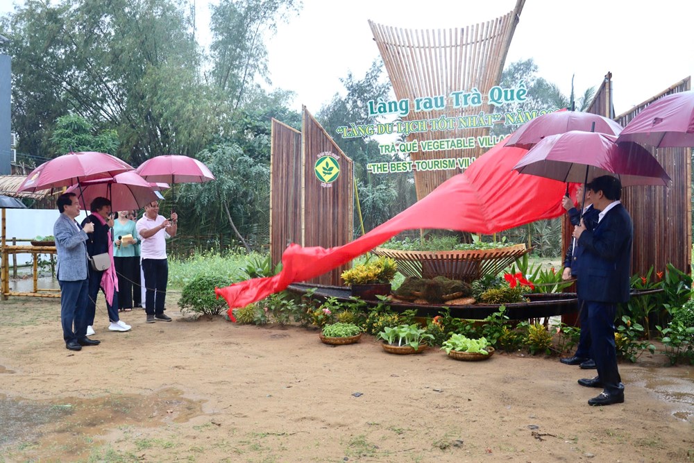 Đại biểu tham dự Hội nghị quốc tế về du lịch nông thôn trải nghiệm làng du dịch tốt nhất Trà Quế - ảnh 2