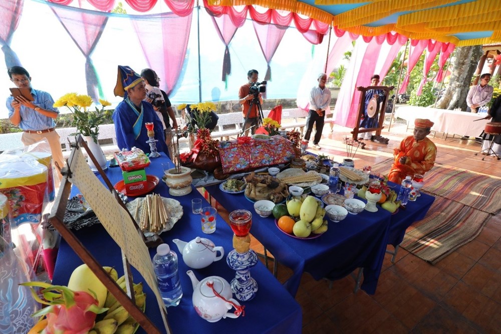 Độc đáo Lễ hội Bà Chiêm Sơn vùng ven sông Thu Bồn - ảnh 3
