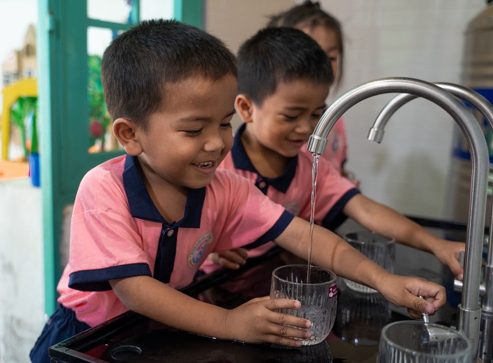 Hỗ trợ 10 hệ thống lọc, cải thiện chất lượng nước uống học đường tại Quảng Nam - ảnh 4