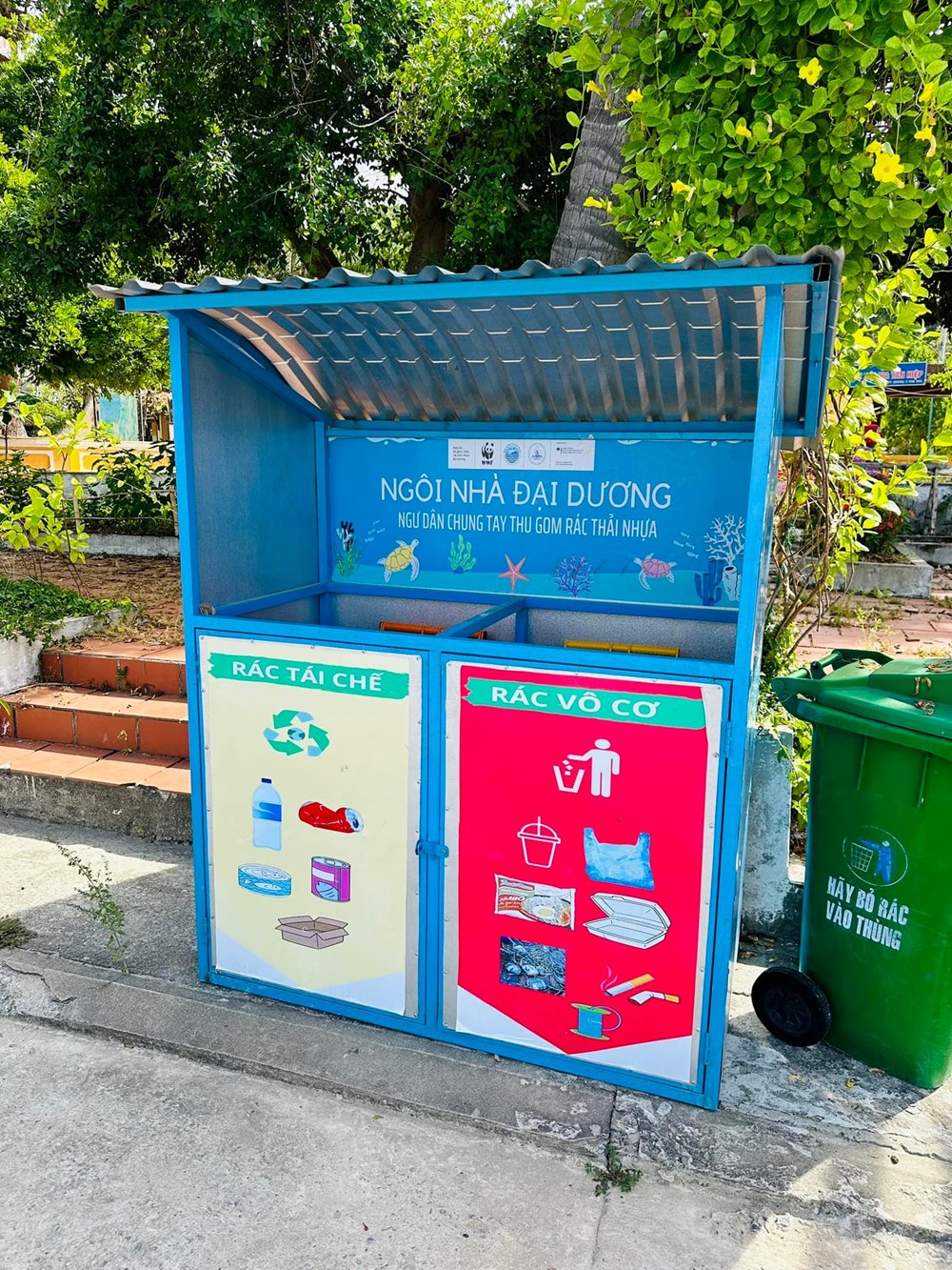 Mang rác thải về bờ, giảm ô nhiễm tại Khu bảo tồn biển Cù Lao Chàm  - ảnh 4