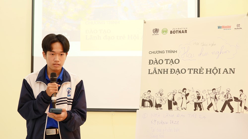 Khai giảng chương trình đào tạo lãnh đạo trẻ Hội An - ảnh 2