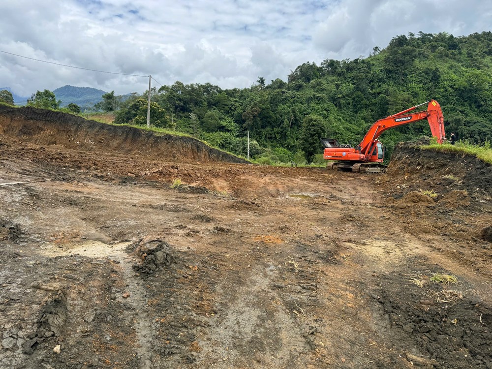 Xây bãi đáp trực thăng ở miền núi, phục vụ cứu hộ, cứu nạn - ảnh 3