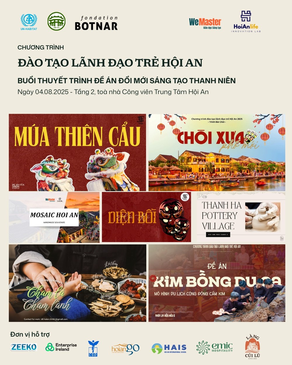 Bạn trẻ Hội An giới thiệu các giải pháp đổi mới sáng tạo trên nền di sản - ảnh 3