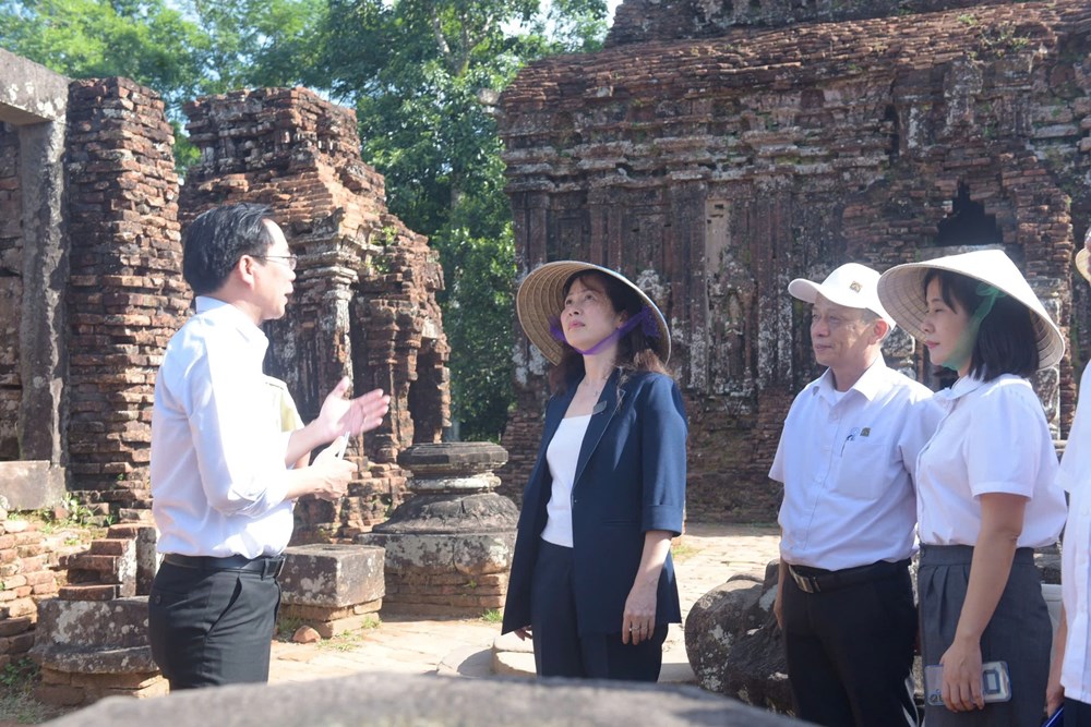 Triển khai nhiệm vụ bảo tồn và phát huy di sản văn hóa thế giới Mỹ Sơn - ảnh 2