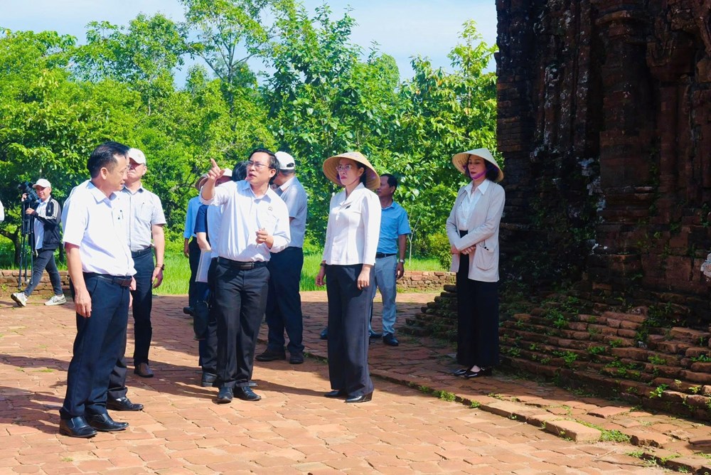 Tập trung triển khai nhiệm vụ lập quy hoạch bảo tồn, phục hồi Khu đền tháp Mỹ Sơn đến năm 2035 - ảnh 2
