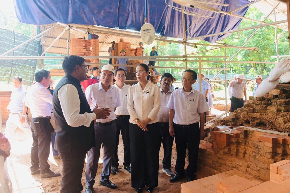 Tập trung triển khai nhiệm vụ lập quy hoạch bảo tồn, phục hồi Khu đền tháp Mỹ Sơn đến năm 2035 - ảnh 3