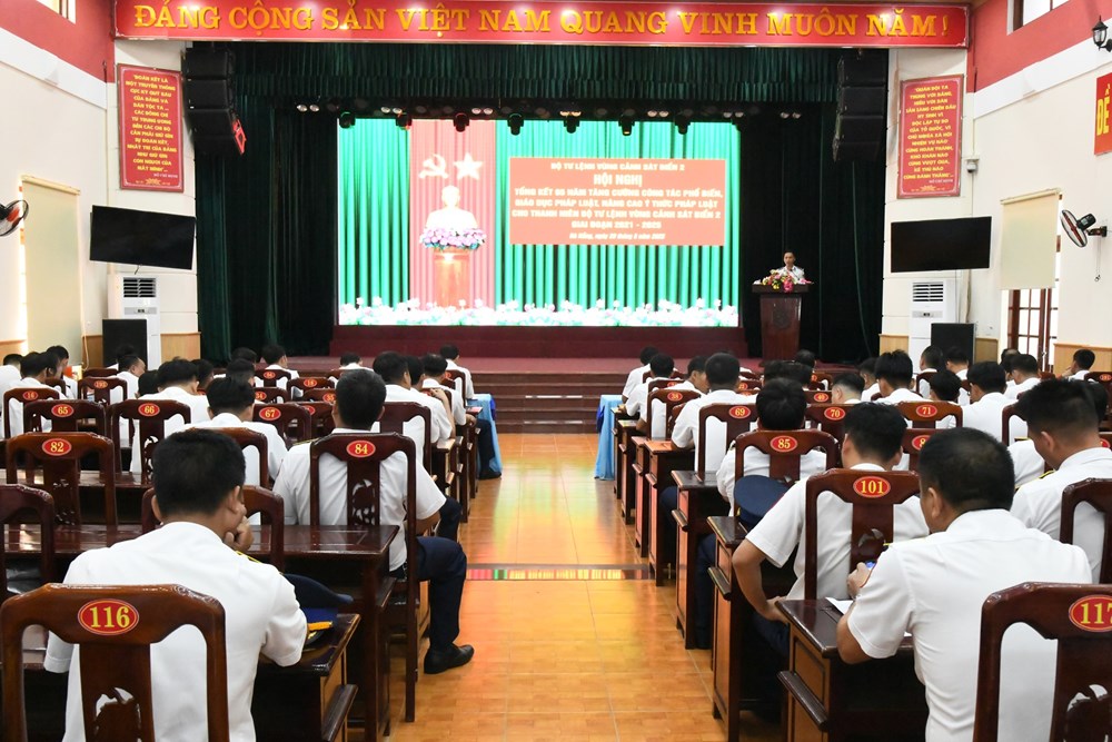 Vùng Cảnh sát biển 2 tổng kết phong trào thi đua văn hóa công sở  - ảnh 1