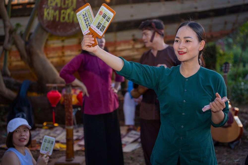 Nhiều hoạt động văn hóa, nghệ thuật tại Chợ quê Kim Bồng - ảnh 7