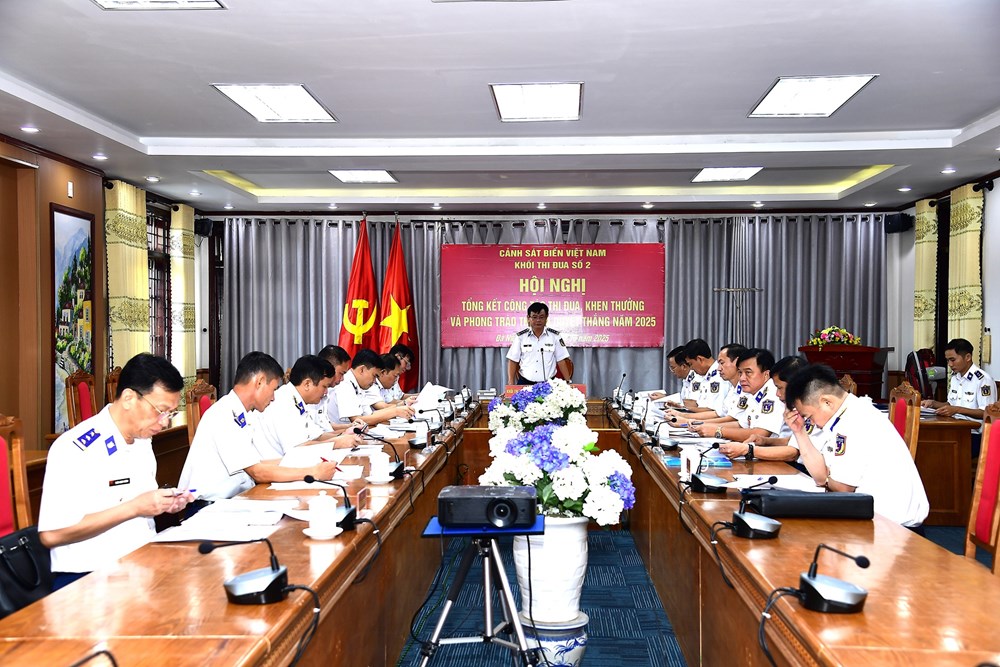 Khối thi đua số 2 Cảnh sát biển Việt Nam tổng kết phong trào thi đua quyết thắng  - ảnh 1