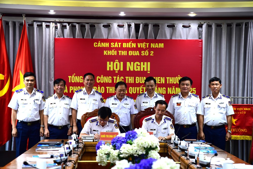 Khối thi đua số 2 Cảnh sát biển Việt Nam tổng kết phong trào thi đua quyết thắng  - ảnh 3