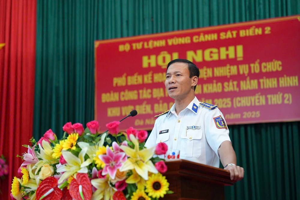 Bộ Tư lệnh Vùng Cảnh sát biển 2 khảo sát, nắm tình hình vùng biển, đảo ven bờ - ảnh 3