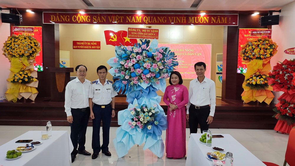 Bộ Tư lệnh Vùng Cảnh sát biển 2 khảo sát, nắm tình hình vùng biển, đảo ven bờ - ảnh 6