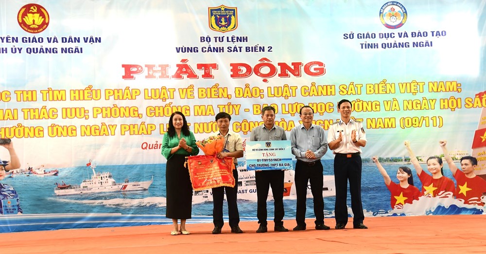 Vùng Cảnh sát biển 2 phát động cuộc thi tìm hiểu pháp luật về biển, đảo - ảnh 2
