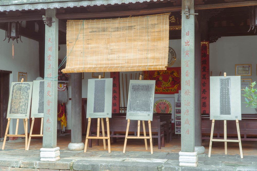 Trưng bày di sản tư liệu thác bản văn bia ở Hội An - ảnh 2