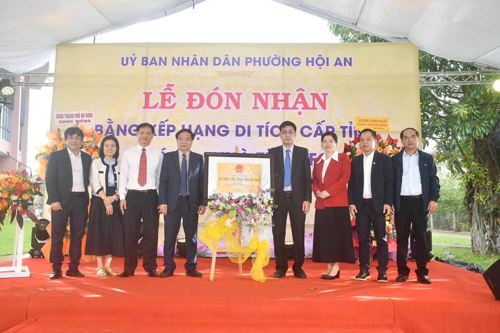 Di tích lịch sử nhà tù Faifo đón bằng xếp hạng cấp thành phố - ảnh 1