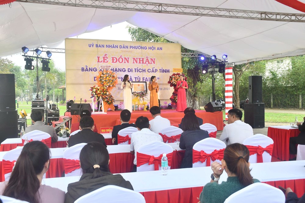 Di tích lịch sử nhà tù Faifo đón bằng xếp hạng cấp thành phố - ảnh 5