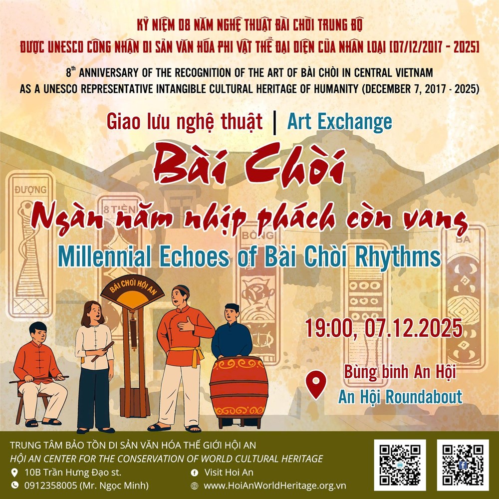 Đến Hội An, tham gia đêm giao lưu nghệ thuật bài chòi  - ảnh 1