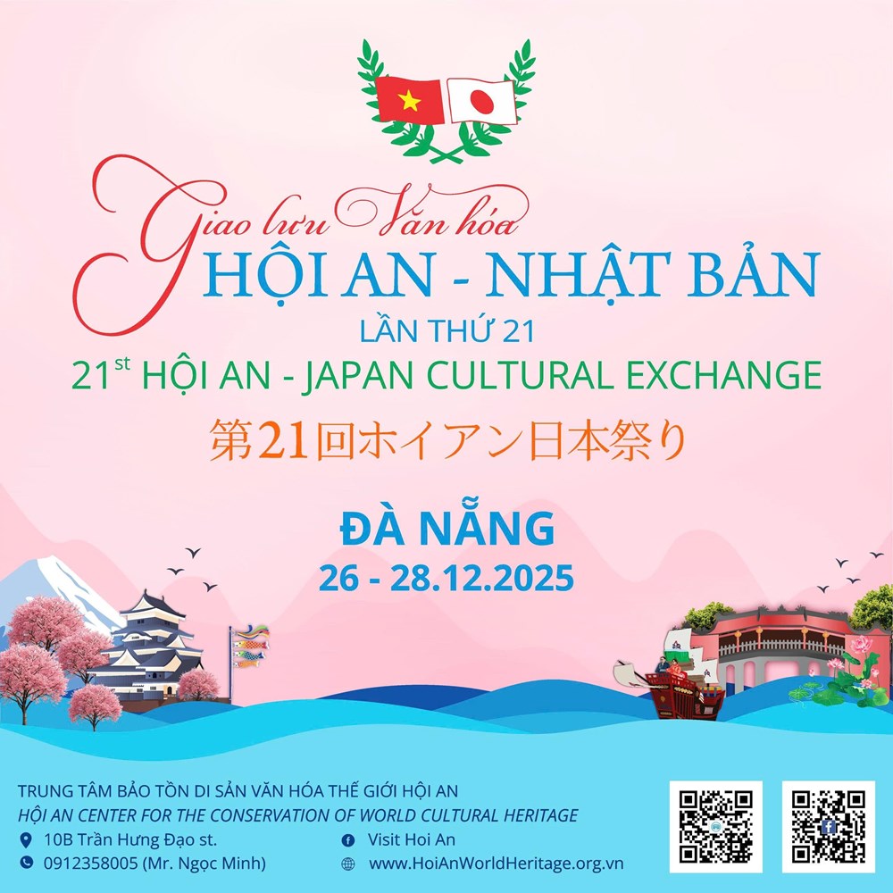 Nhiều hoạt động đặc sắc tại giao lưu văn hóa Hội An – Nhật Bản 2025 - ảnh 1
