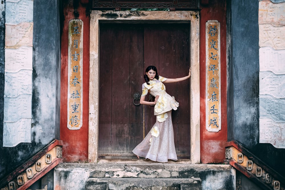 Trình diễn thời trang, tôn vinh nghệ thuật thủ công tại di sản Hội An - ảnh 4
