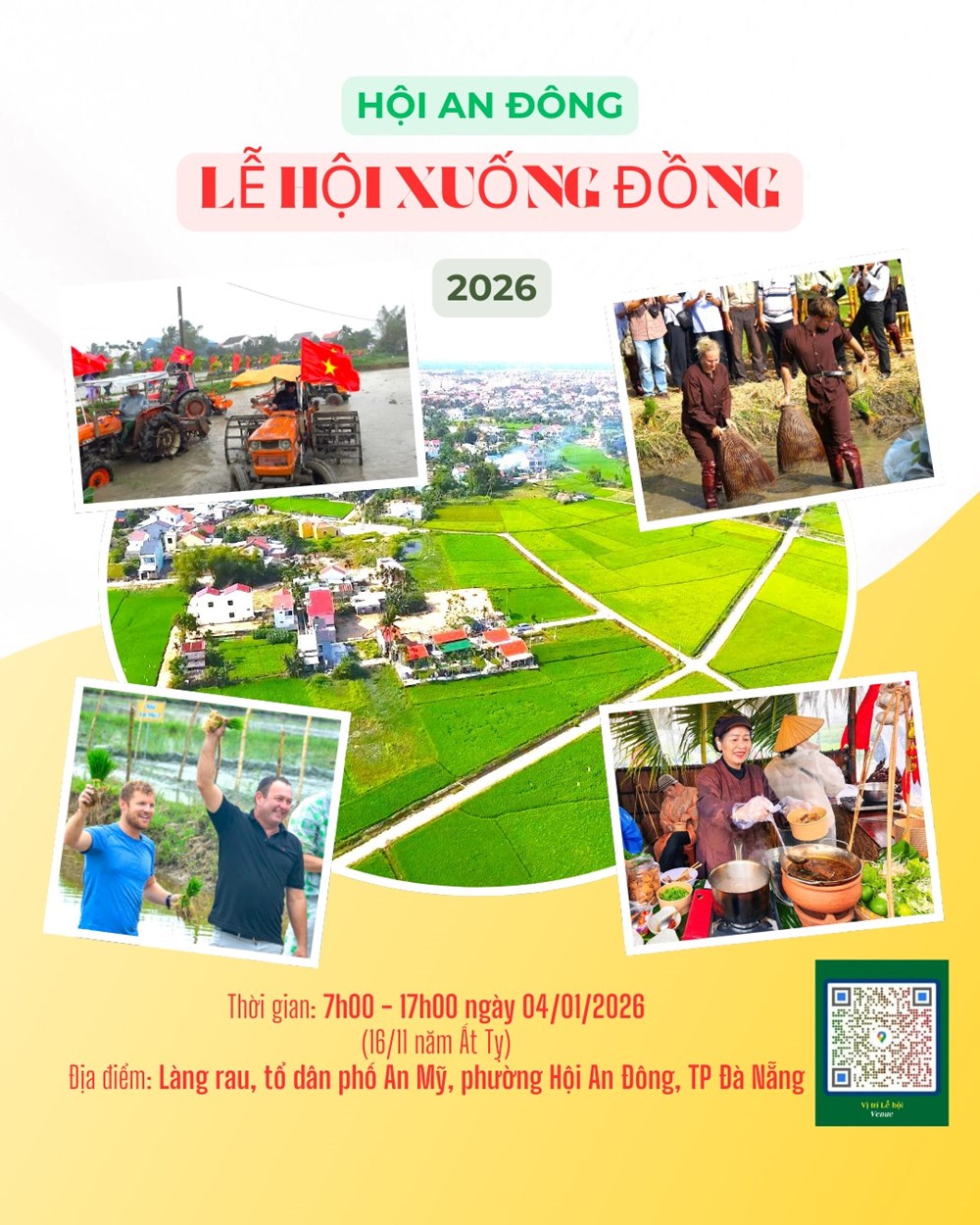 Về Hội An, tham gia lễ hội xuống đồng ngày đầu năm mới - ảnh 1