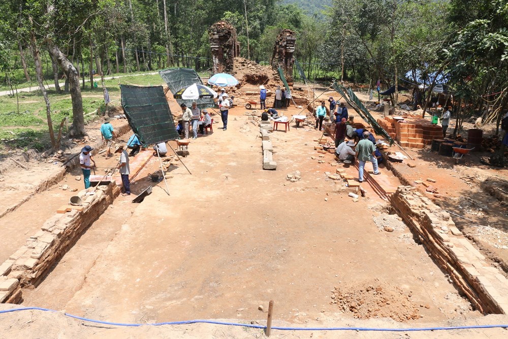 Vết tích nhận diện con đường thiêng tại di tích Mỹ Sơn - ảnh 6