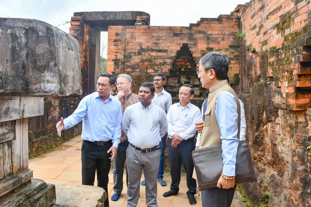 Đề xuất Chính phủ Ấn Độ hỗ trợ bảo tồn nhóm tháp A’ Mỹ Sơn - ảnh 2