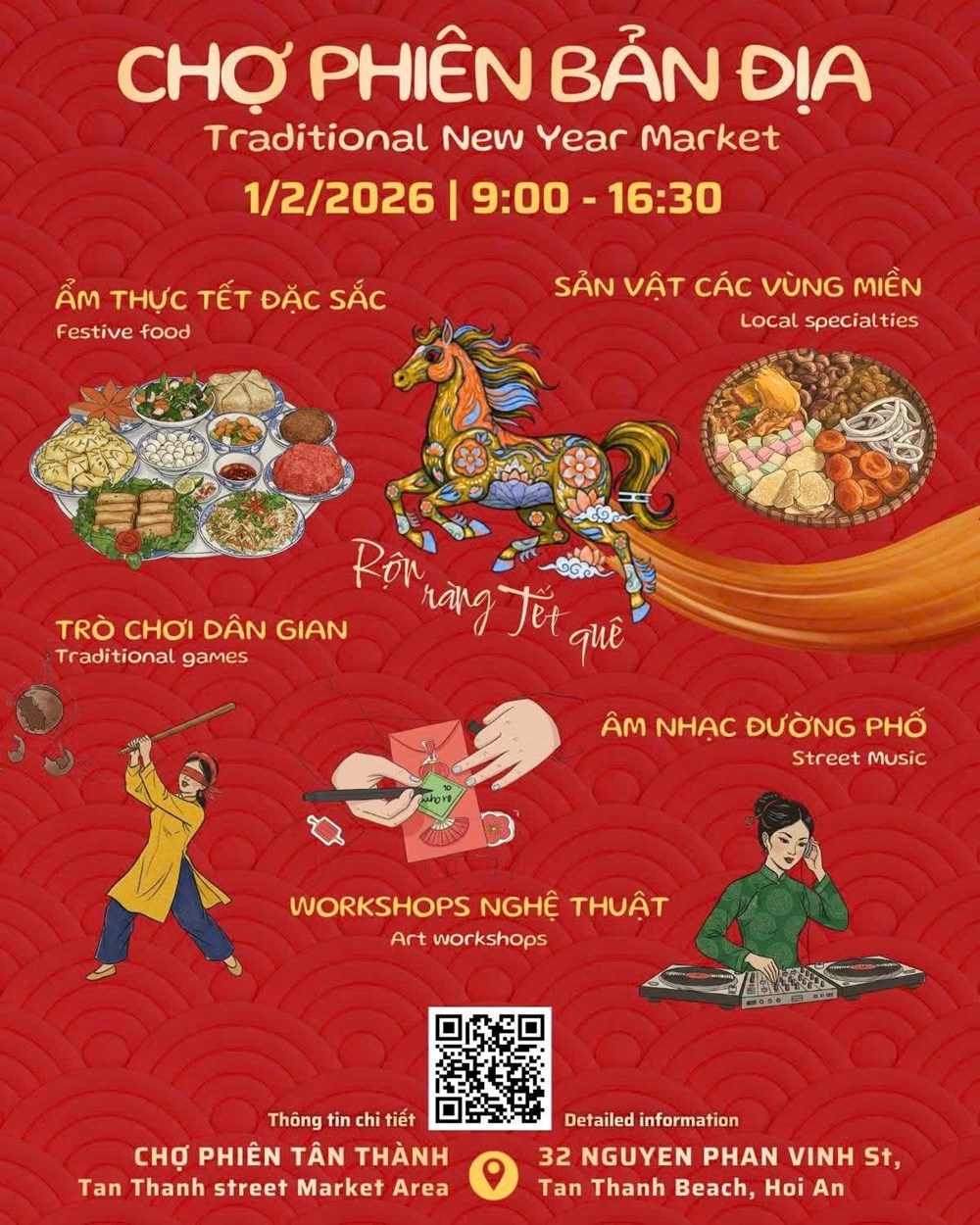 Đi chợ phiên bản địa Tân Thành, tìm vị Tết quê - ảnh 1