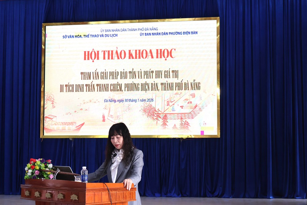 Tham vấn giải pháp bảo tồn, phát huy giá trị Dinh trấn Thanh Chiêm  - ảnh 4