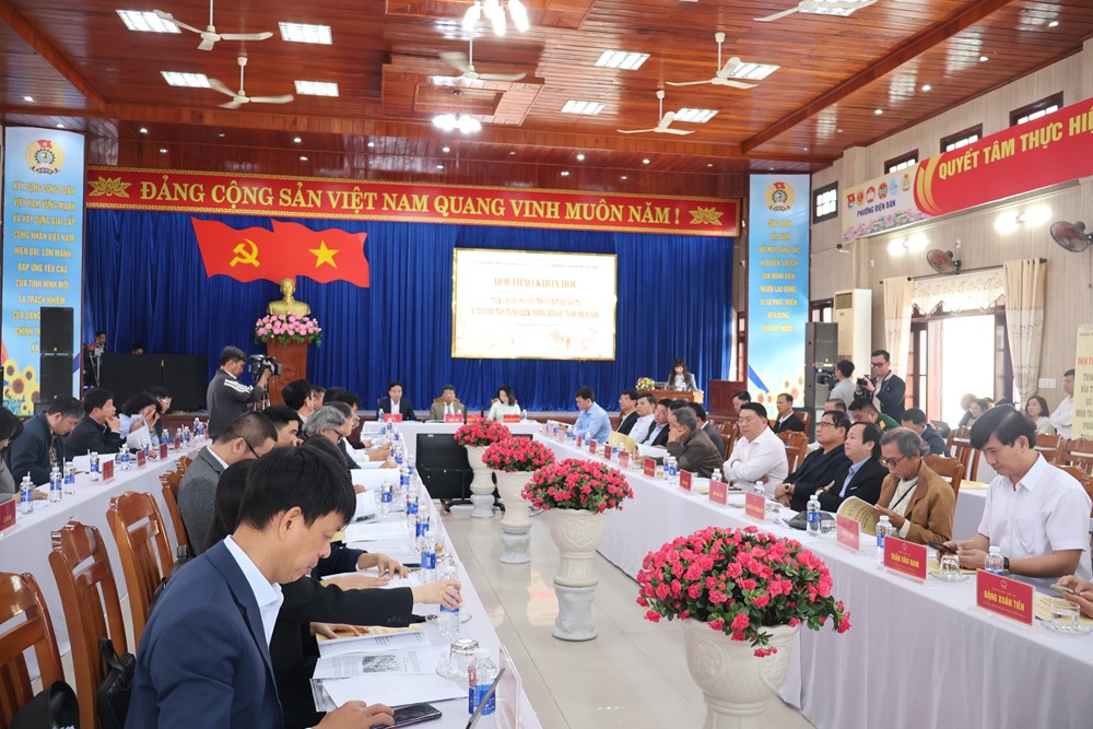 Tham vấn giải pháp bảo tồn, phát huy giá trị Dinh trấn Thanh Chiêm  - ảnh 1