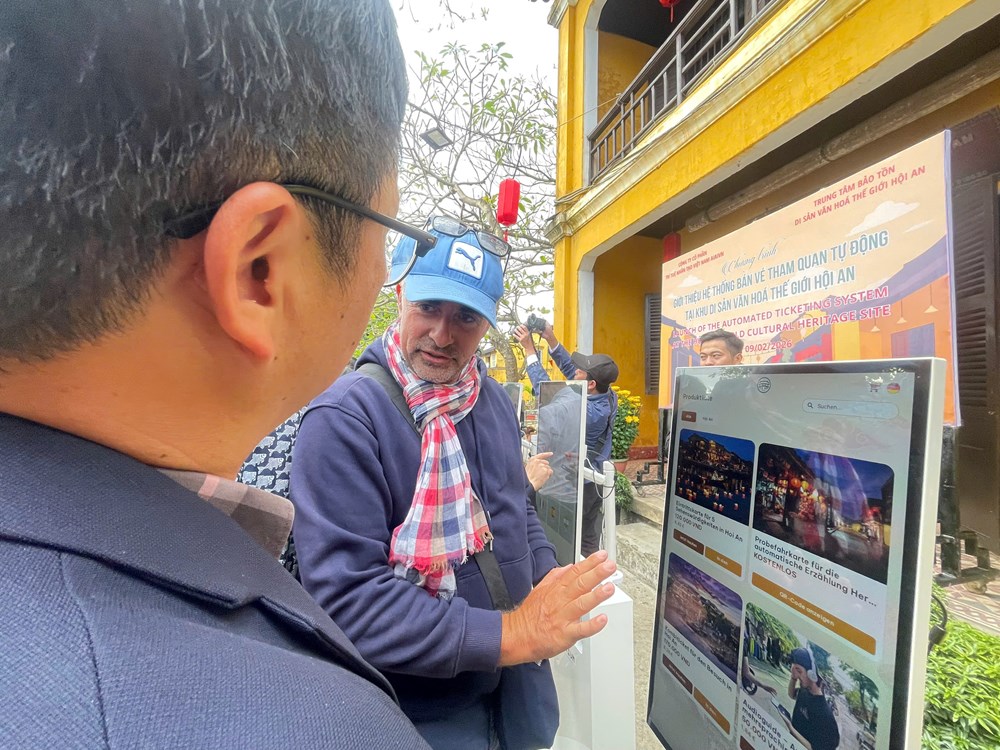 Hội An ra mắt hệ thống bán vé tham quan tự động   - ảnh 3