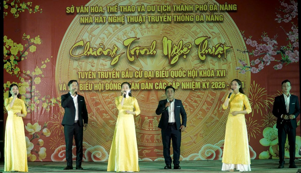 Nghệ thuật truyền thống tuyên truyền bầu cử - ảnh 3