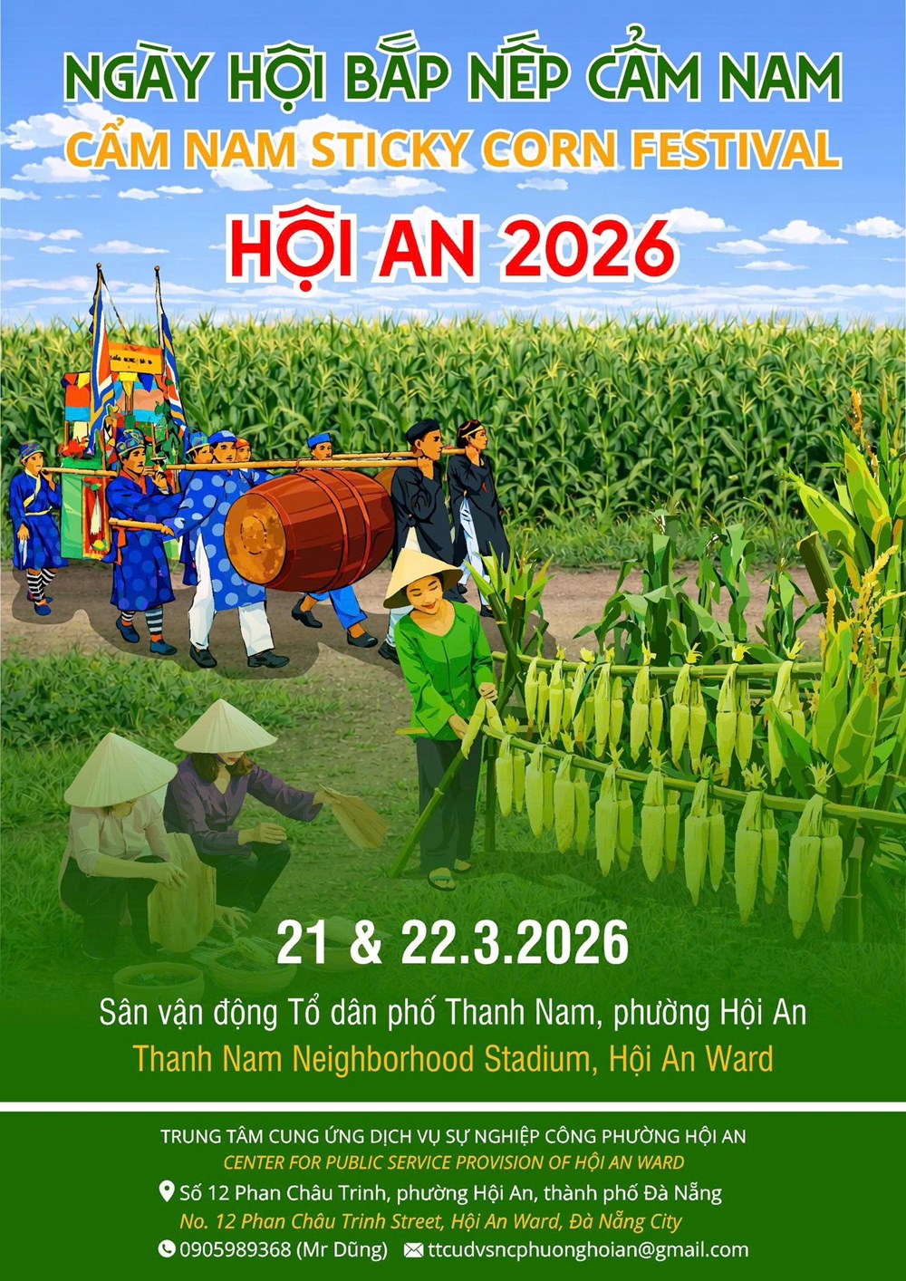 Các hoạt động hấp dẫn tại ngày hội Bắp nếp Cẩm Nam – Hội An 2026 - ảnh 1