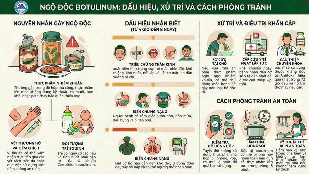 Tăng cường phòng, chống ngộ độc thực phẩm do độc tố Botulinum - ảnh 1