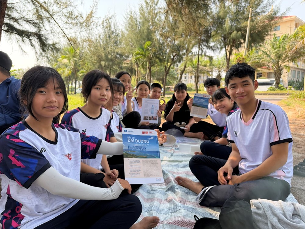 Giáo dục bảo tồn dại dương tại Khu dự trữ Sinh quyển thế giới Cù Lao Chàm - Hội An - ảnh 11