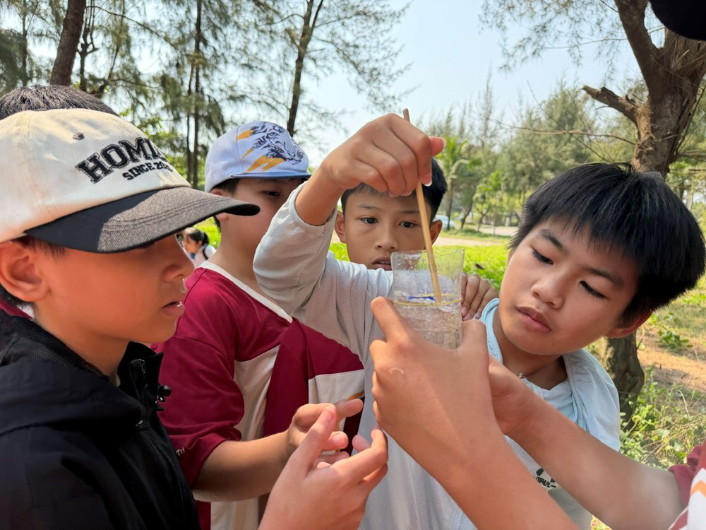 Giáo dục bảo tồn dại dương tại Khu dự trữ Sinh quyển thế giới Cù Lao Chàm - Hội An - ảnh 7