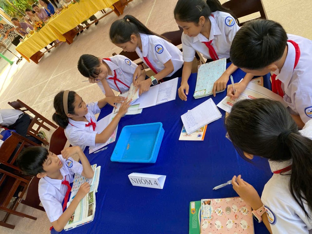 Thí điểm lồng ghép giáo dục bảo tồn đại dương vào chương trình học tập  - ảnh 3