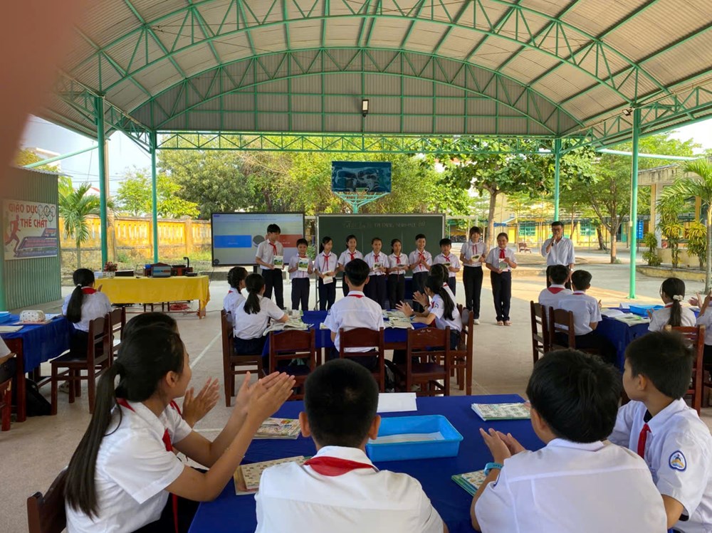 Thí điểm lồng ghép giáo dục bảo tồn đại dương vào chương trình học tập  - ảnh 4