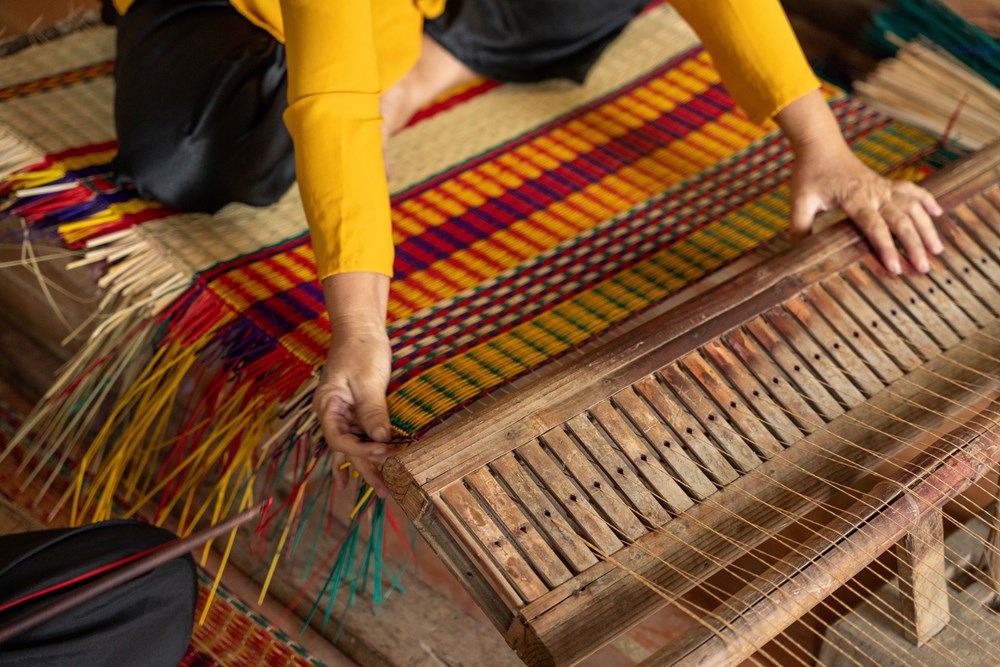 Hội An đưa nghề chiếu cói vào sản phẩm du lịch cộng đồng  - ảnh 4
