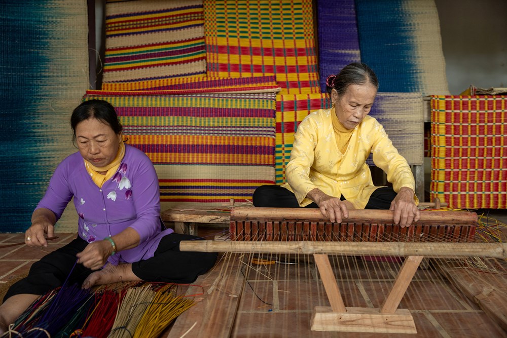 Hội An đưa nghề chiếu cói vào sản phẩm du lịch cộng đồng  - ảnh 2