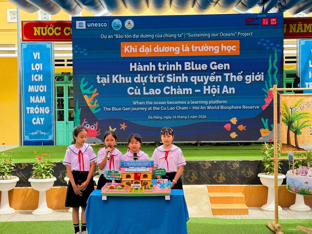  “Blue Gen” và hành trình bảo vệ biển từ Khu sinh quyển thế giới Cù Lao Chàm  - ảnh 3