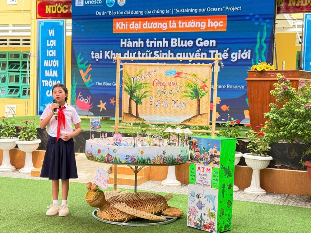  “Blue Gen” và hành trình bảo vệ biển từ Khu sinh quyển thế giới Cù Lao Chàm  - ảnh 7