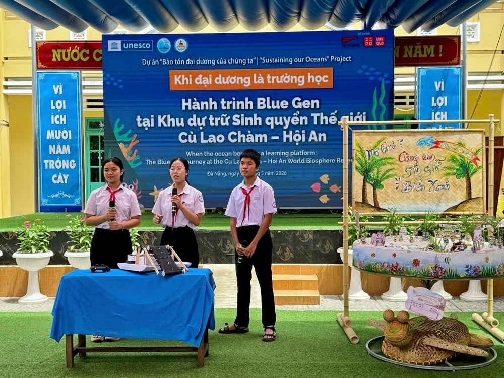  “Blue Gen” và hành trình bảo vệ biển từ Khu sinh quyển thế giới Cù Lao Chàm  - ảnh 2