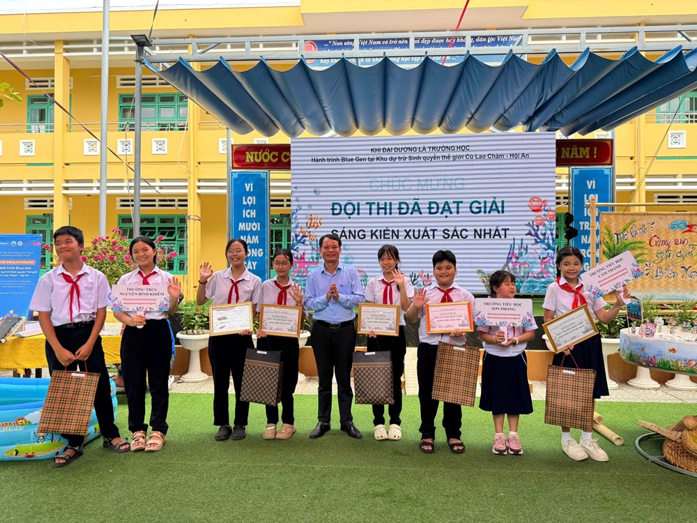  “Blue Gen” và hành trình bảo vệ biển từ Khu sinh quyển thế giới Cù Lao Chàm  - ảnh 8