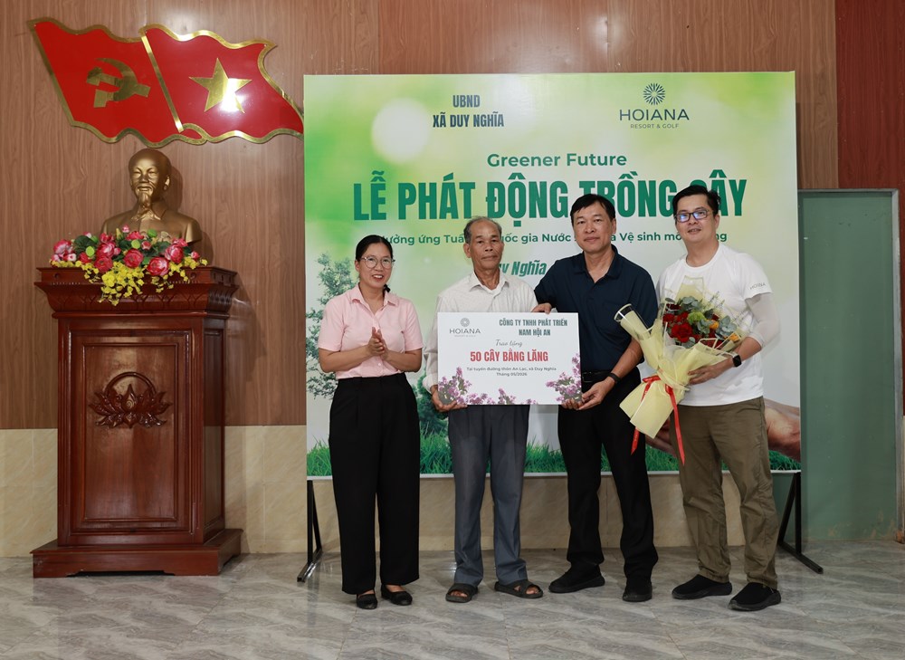 Trồng cây hưởng ứng Tuần lễ Quốc gia Nước sạch và Vệ sinh môi trường 2026 - ảnh 1