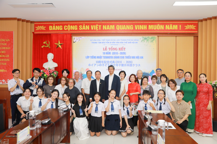 Tổng kết 10 năm lớp tiếng Nhật Terakoya dành cho thiếu nhi Hội An - ảnh 2